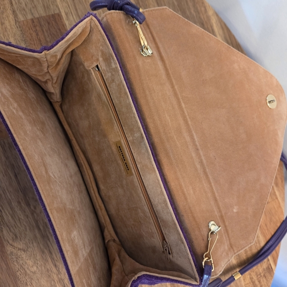 Leather Suede Bottega Sacs Made In Canada Evening Accent Bag - Picture 3 of 5